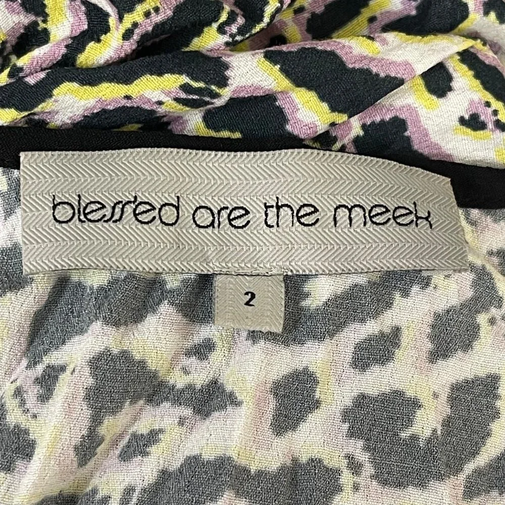 BLESSED Are The Meek Leopard Print Dress‎ - Picture 2 of 4